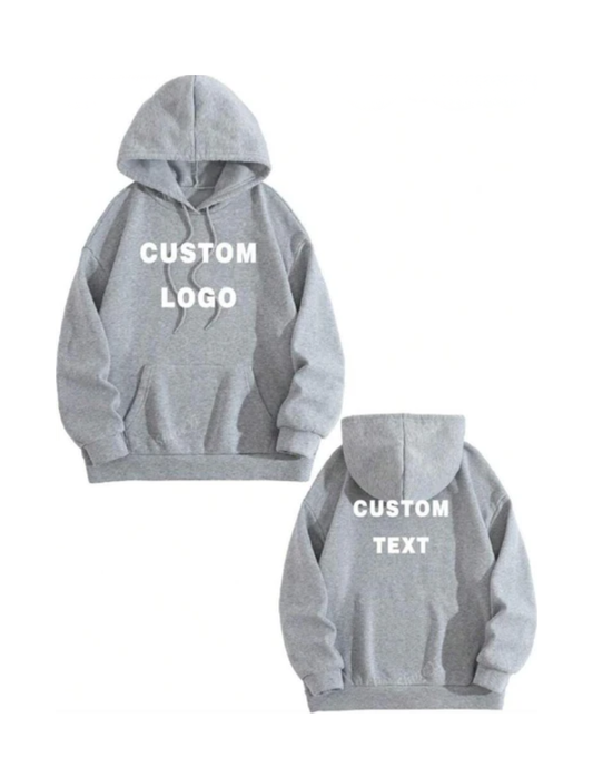 Customizable  Slogan Hoodie